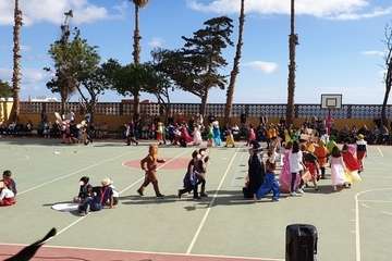 Carnaval de Cuento en el Colegio de El Ejido (Foto TA)